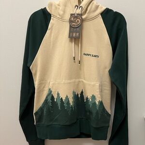 Happy Earth Fading Forest Hoodie